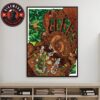 Goose The Band Event Gold Edition Poster At GLC Grand Rapis MI On February 15th 2025 Home Decor Poster Canvas