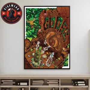 Goose The Band Event Poster At GLC Grand Rapis MI On February 15th 2025 Home Decor Poster Canvas