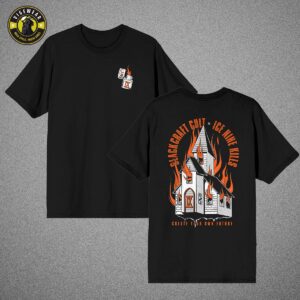 Ice Nine Kills x Blackcraft Burning Church Two Side Unisex T-shirt