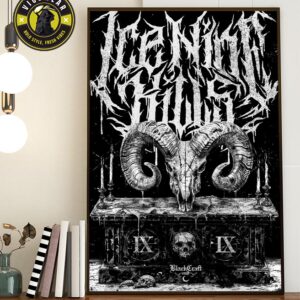 Ice Nine Kills x Blackcraft INK Flag Home Decor Poster Canvas