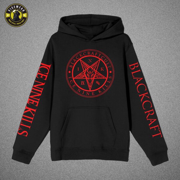 Ice Nine Kills x Blackcraft Pentagram Pullover All Over Print Hoodie