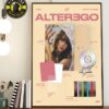 LISA BLACKPINK Kiki Version In Solo Album Alter Ego Releases On February 28 2025 Home Decor Poster Canvas