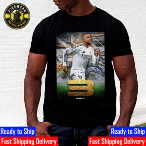 Mbappé Scores A Hat-trick As Real Madrid Thrashes Man City In The UEFA Champions League Unisex T-shirt