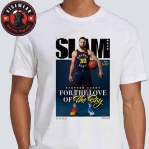 Stephen Curry Golden State Warriors Slam Cover Tee All Star Vol 5 For The Love Of The Bay Classic T-Shirt