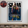 Shai Gilgeous-Alexander Oklahoma City Thunder Slam Presents Leaguefits Vol 1 The Ruler Home Decor Poster Canvas