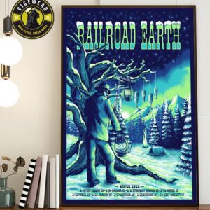 The Second Leg Of Railroad Earth’s Winter Tour Kicks Off Tonight In Fort Collins, CO Home Decor Poster Canvas